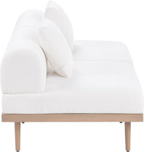 Load image into Gallery viewer, Laguna - 2 Piece Resilient Water Resistant Fabric 71" Outdoor Patio Armless Modular Loveseat
