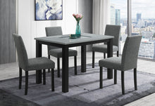 Load image into Gallery viewer, D8112 - 5 Piece Dining Room Set (Dining Table With 4 Dining Chairs) - Dark Gray
