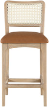 Load image into Gallery viewer, Atrium - Counter Stool With Brushed Natural Base (Set of 2)
