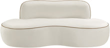 Load image into Gallery viewer, Swerve - Velvet 77" Upholstered Loveseat
