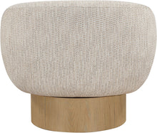 Load image into Gallery viewer, Avella - Interwoven Fabric Swivel Accent Chair - Light Brown Base
