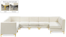 Load image into Gallery viewer, Alina - 8 Piece Velvet Modular Sectional
