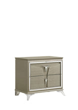 Load image into Gallery viewer, Galaxy Home Samantha Nightstand Silver image
