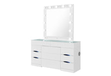 Load image into Gallery viewer, Ella - Mirror With LED - White
