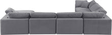 Load image into Gallery viewer, Comfy - 7 Piece Velvet Modular Sectional With Chaise
