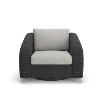 Baymont Cove - Swivel Glider Chair With Cushion - Gray - Ego Home Furniture