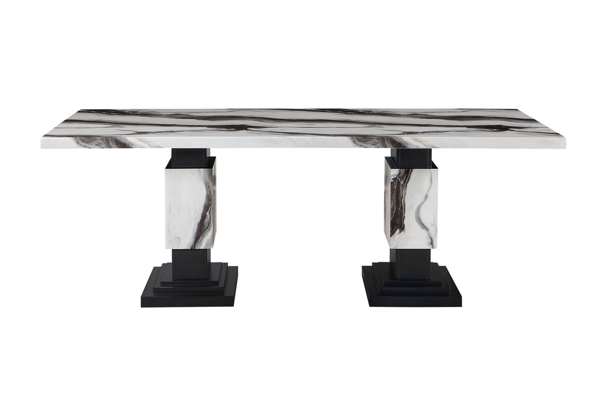 D12 - Dining Table / Base - White