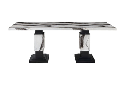 D12 - Dining Table / Base - White
