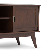 Load image into Gallery viewer, Draper - Handcrafted Mid Century Low TV Media Stand
