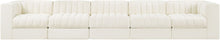 Load image into Gallery viewer, Rummi - Velvet Performance Fabric Upholstered 5 Piece Modular Sofa
