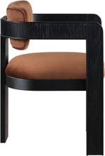 Load image into Gallery viewer, Sacha - Velvet Dining Chair With Black Base (Set of 2)
