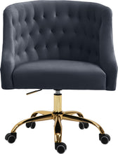 Load image into Gallery viewer, Arden - Office Chair with Gold Legs

