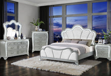 Load image into Gallery viewer, Aria - Queen Bed Headboard With LED - Silver
