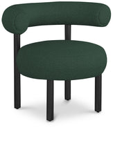 Load image into Gallery viewer, Bordeaux - Boucle Fabric Accent Chair With Black Legs
