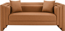 Load image into Gallery viewer, Everett - Vegan Leather Upholstered Loveseat
