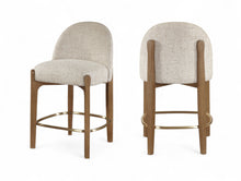 Load image into Gallery viewer, Torino - Counter Stool With Brushed Brown Base
