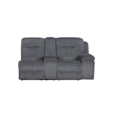 Load image into Gallery viewer, Teddy - RAF Console Loveseat With Power Headrest &amp; Footrest - Gray
