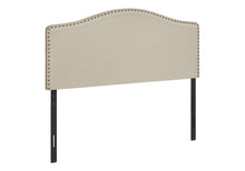 Load image into Gallery viewer, Full Size, Bed Headboard Only, Upholstered, Transitional - Beige
