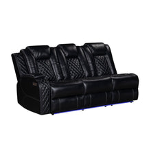 Load image into Gallery viewer, Orion II - LAF Sofa With Power Headrest &amp; Footrest - Black
