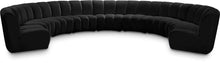 Load image into Gallery viewer, Infinity - 9 Piece Velvet Modular Sectional
