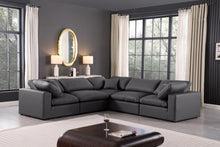 Load image into Gallery viewer, Comfy - 5 Piece Faux Leather Modular Corner Sectional

