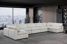 Load image into Gallery viewer, Comfy - 7 Piece Linen Modular Armless Sectional
