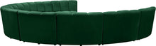 Load image into Gallery viewer, Infinity - 9 Piece Velvet Modular Sectional
