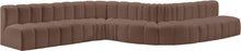 Load image into Gallery viewer, Arc - Faux Leather 8 Piece Curved Modular Sofa
