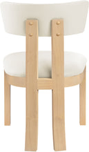 Load image into Gallery viewer, Lavrin - Vegan Leather Dining Side Chair (Set of 2) - Natural Base
