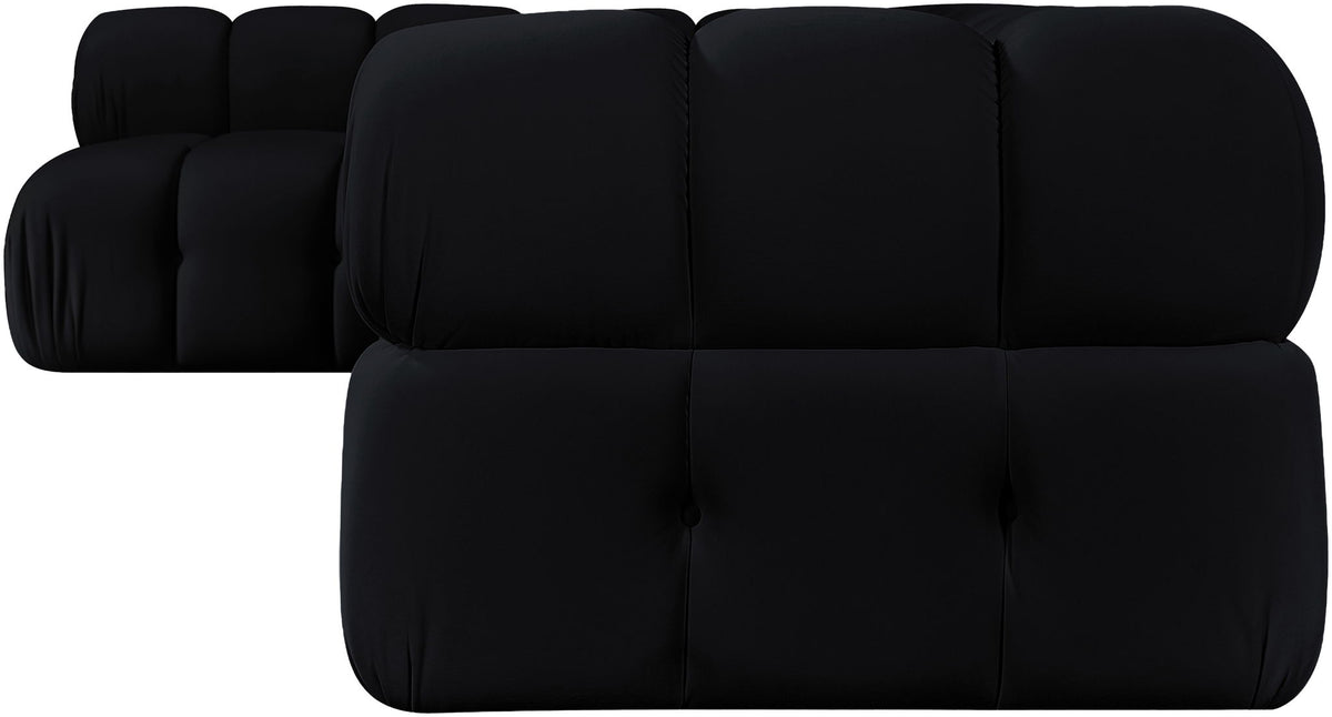 Orin - Velvet 5 Piece Modular Sectional