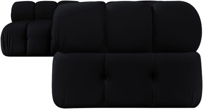 Orin - Velvet 5 Piece Modular Sectional