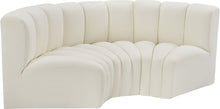 Load image into Gallery viewer, Arc - Faux Leather 3 Piece Modular U-Shaped Sofa
