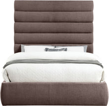 Load image into Gallery viewer, Adam - Linen Fabric Bed With 70.5" Headboard
