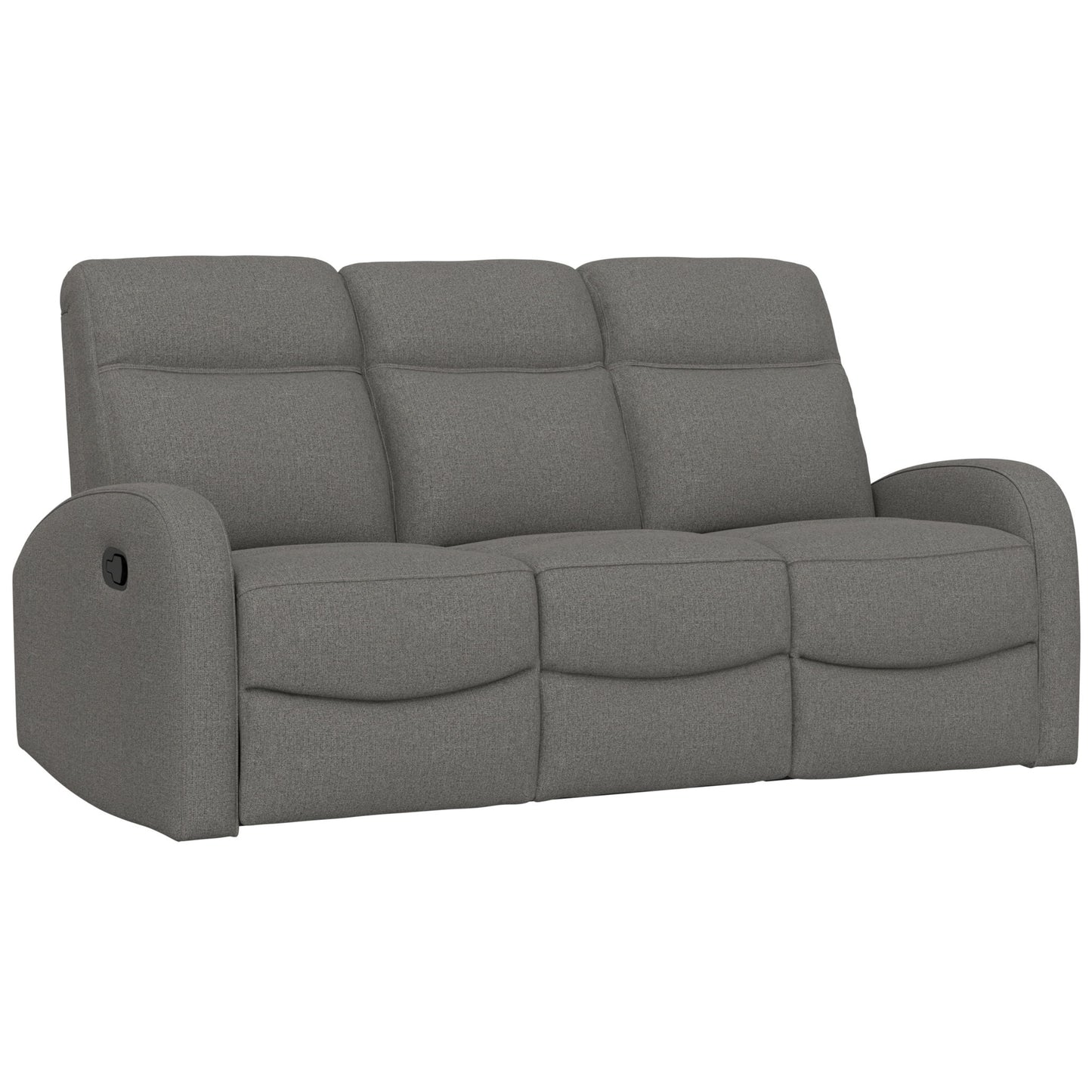 Manual Reclining Sofa With Dual Independent Recliners