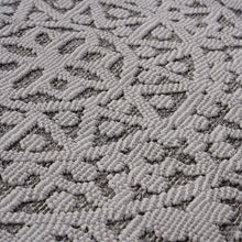 Load image into Gallery viewer, Guros - 8' X 10' Medallion Indoor / Outdoor Area Rug - Gray / White

