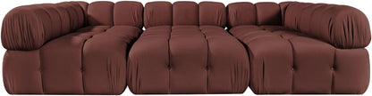 Orin - Velvet 6 Piece Modular Sectional