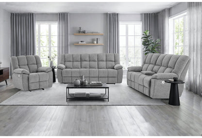 U6000 - Reclining Sofa / Console Reclining Loveseat - Smoke