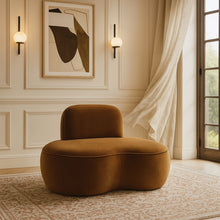 Load image into Gallery viewer, Swerve - Velvet Upholstered Chair
