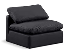 Load image into Gallery viewer, Indulge - Faux Leather Armless Chair
