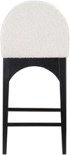 Load image into Gallery viewer, Waldorf - Boucle Stool With Black Legs
