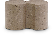 Load image into Gallery viewer, Dimple - 2 Piece Modular End Table - Terazzo Finish
