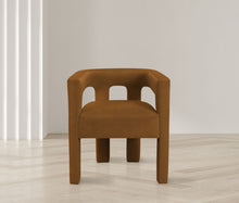 Load image into Gallery viewer, Athena - Velvet Dining Chair - Saddle
