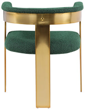 Load image into Gallery viewer, Romeo - Boucle Dining Chair With Gold Base (Set of 2)
