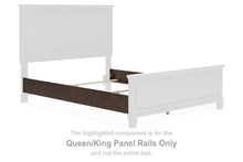 Load image into Gallery viewer, Danabrin - Queen/King Panel Rails - Brown

