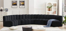 Load image into Gallery viewer, Arc - Velvet 7 Piece U-Shaped Modular Sofa
