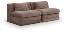 Load image into Gallery viewer, Stellar - 2 Piece 76" Upholstered Modular Armless Loveseat
