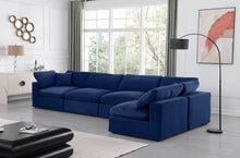Load image into Gallery viewer, Comfy - 5 Piece Velvet Modular Sectional
