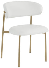 Load image into Gallery viewer, Lupita - Dining Chair With Brushed Gold Legs (Set of 2)
