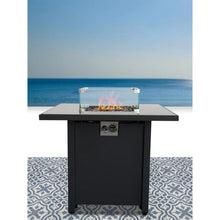 Load image into Gallery viewer, Powder Coated Fire Pit With Top - Black
