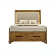 Load image into Gallery viewer, Talcott - Eastern King / Western King Storage Footboard Frame And Roll Out - Honey
